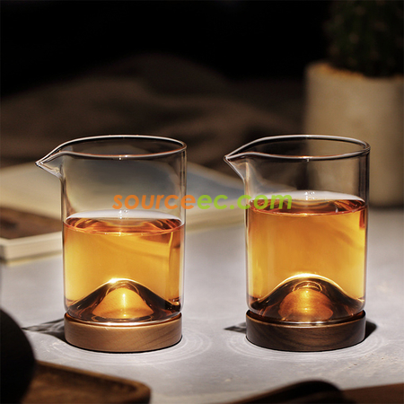 Customization Japanese Style Glass Tea Cup Corporate Gifts