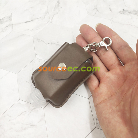 Customization Hand Sanitizer Leather Case Corporate Gifts