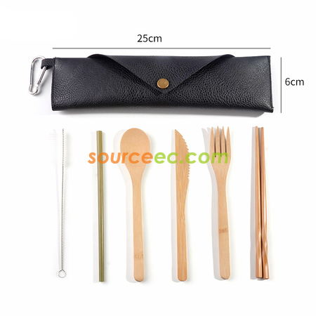 Customization Eco-friendly Tableware with Bag Corporate Gifts