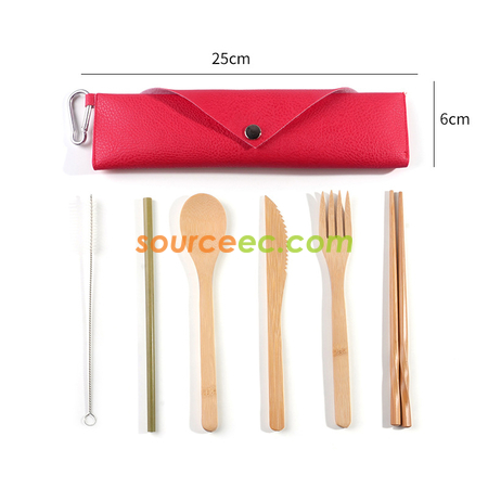 Customization Eco-friendly Tableware with Bag Corporate Gifts
