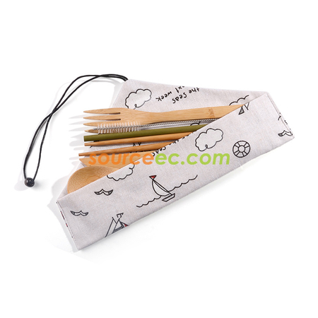 Customization Eco-friendly Tableware with Bag Corporate Gifts