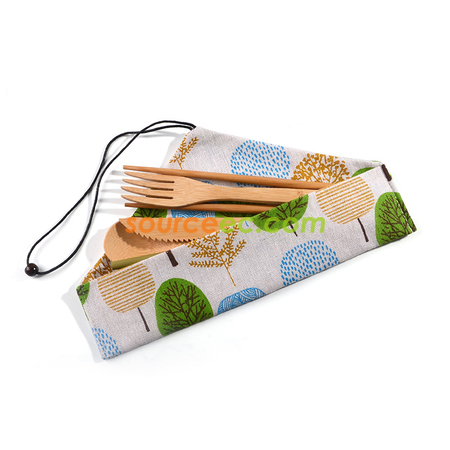 Customization Eco-friendly Tableware with Bag Corporate Gifts