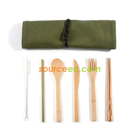 Customization Eco-friendly Tableware with Bag Corporate Gifts