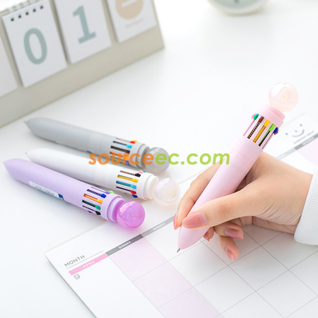 Customization Makaron 12 Color Advertising Pen Corporate Gifts