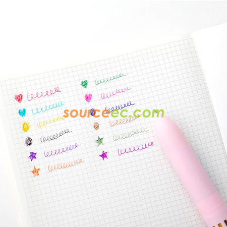 Customization Makaron 12 Color Advertising Pen Corporate Gifts