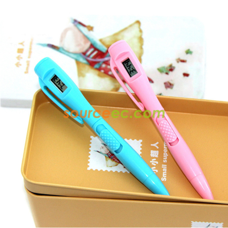Customization Pen With Clock Corporate Gifts