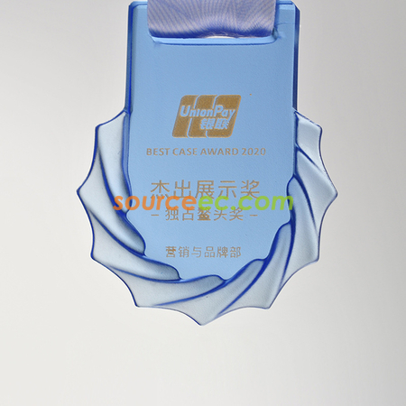 Customization Glass Medal Corporate Gifts