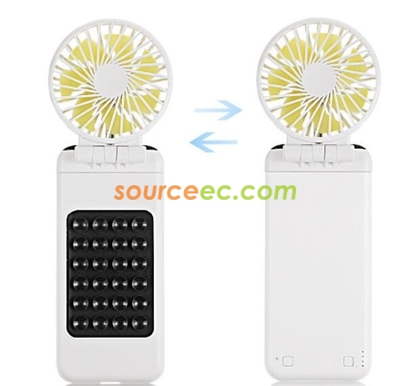 Power Bank Mini Fan