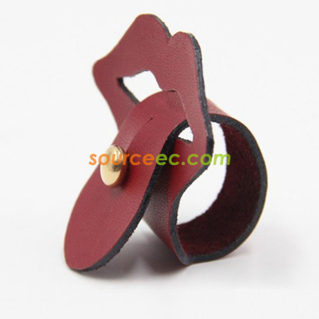 Customization Winder PU Cable Organizer Corporate Gifts