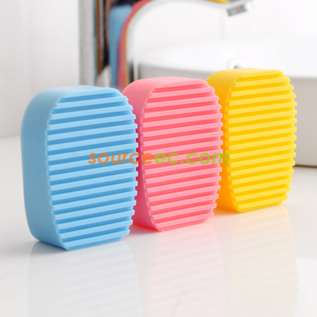 Customization Candy Color Silicone Laundry Brush Corporate Gifts