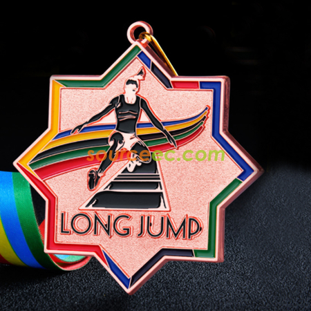 Customization High Jump / Long Jump Medal Corporate Gifts