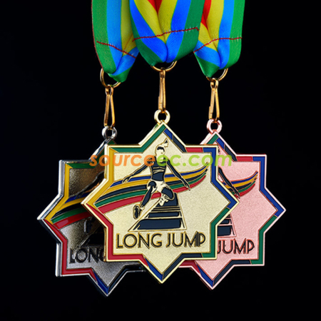 Customization High Jump / Long Jump Medal Corporate Gifts