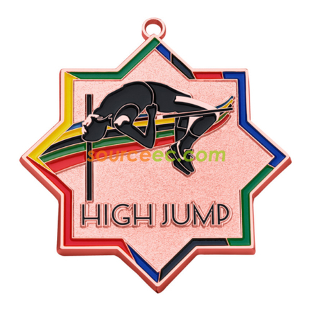 Customization High Jump / Long Jump Medal Corporate Gifts