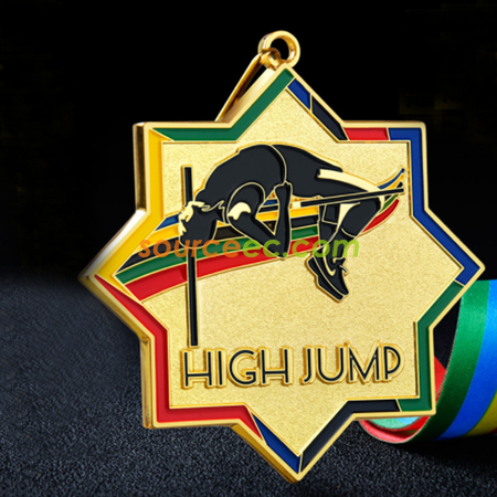 Customization High Jump / Long Jump Medal Corporate Gifts