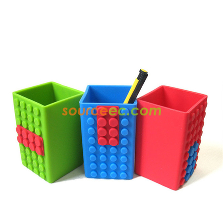 Customization Building Block Silicone Stationery Set Corporate Gifts