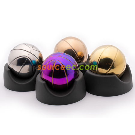 Customization Basketball-shaped Stainless Ice Cube Corporate Gifts