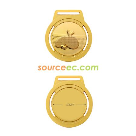 Table tennis medals