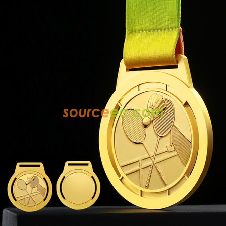 Customization Badminton medals Corporate Gifts
