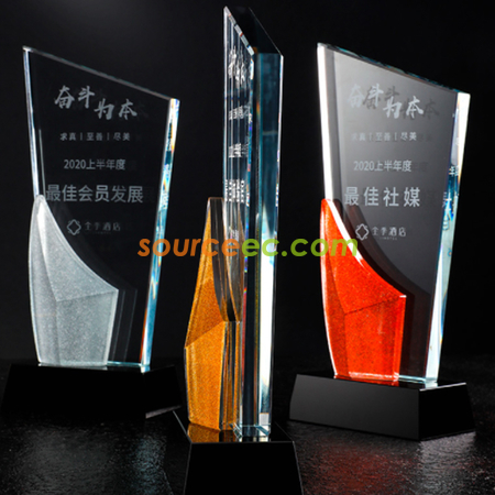 Customization Crystal Trophy Corporate Gifts