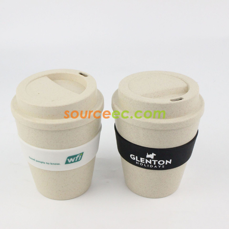 Customization Wheat Straw Coffee Cup Corporate Gifts