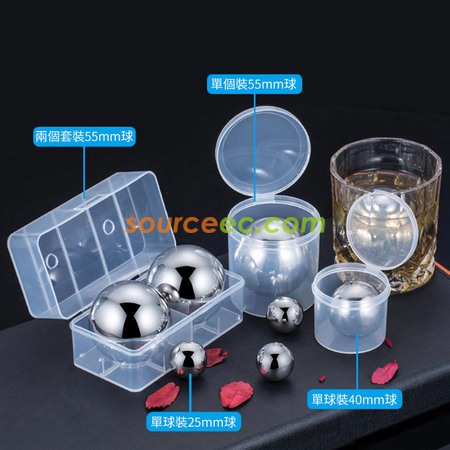 Customization Reusable Stainless Steel Ice Cube Corporate Gifts