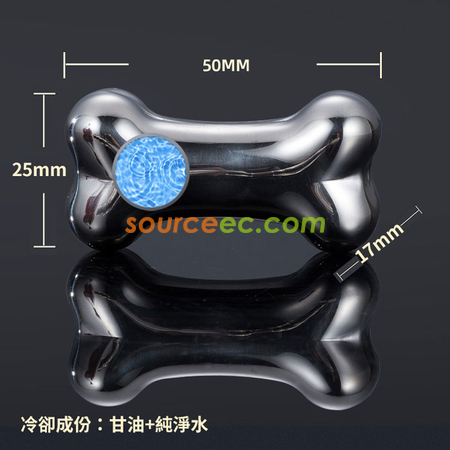 Customization Stainless Steel Bone Metal Ice Cubes Corporate Gifts