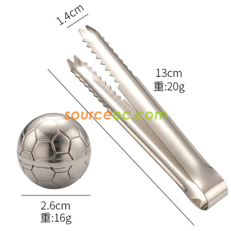Customization Football Metal Ice Cubes Corporate Gifts