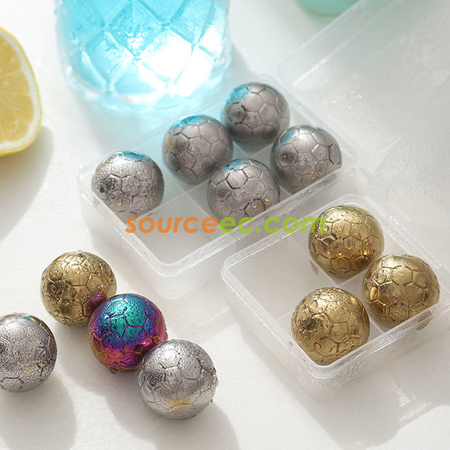 Customization Football Metal Ice Cubes Corporate Gifts