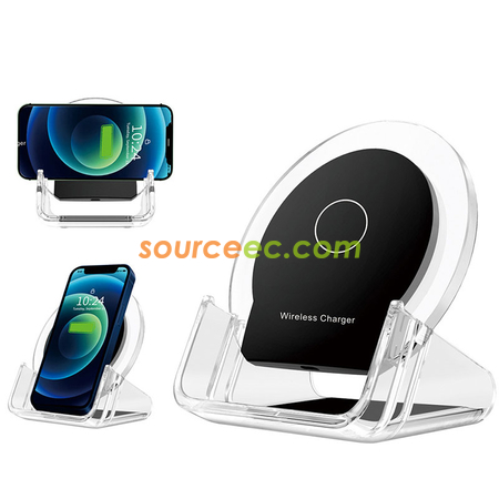 Customization Wireless Charger with Phone Holder Corporate Gifts
