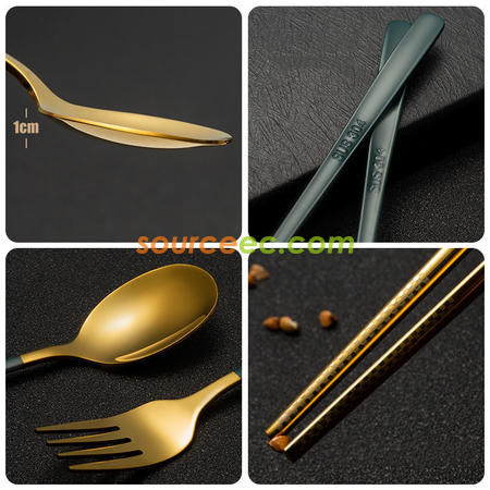 Customization Stainless Steel Tableware Corporate Gifts