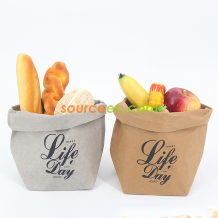 Customization Kraft Paper Storage Bag Corporate Gifts