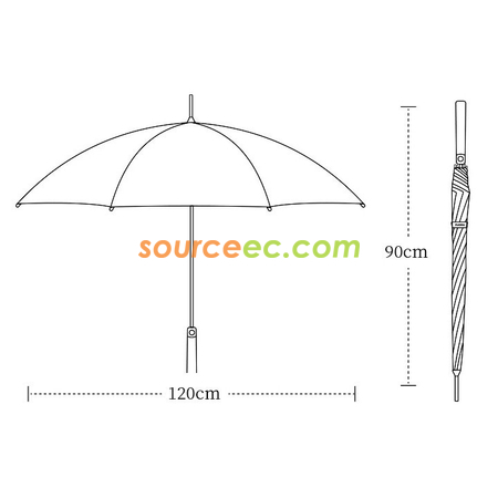 Customization Straight Umbrella Corporate Gifts