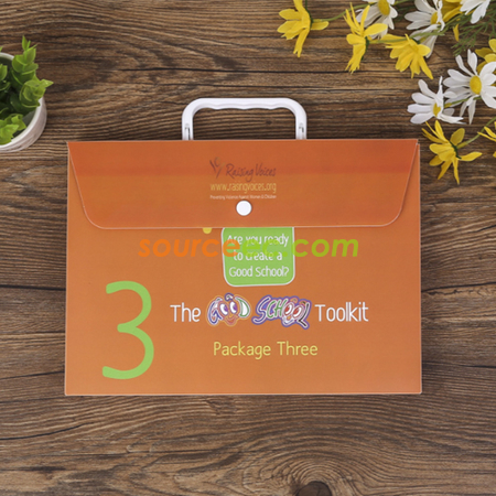 Customization A4 PP Matte  File Bag Corporate Gifts