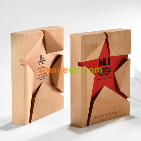 Customization Wood Trophy Corporate Gifts