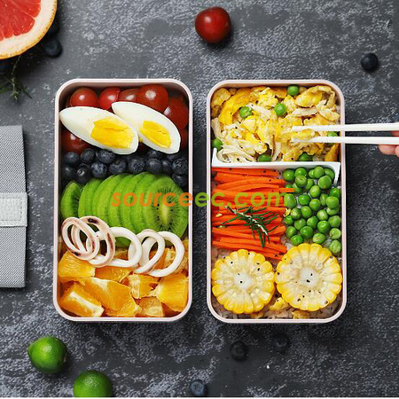 Customization Double layer Bento Box Corporate Gifts