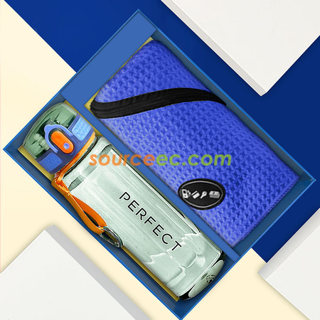 Customization Sport Bottle Towel Gift Set Corporate Gifts