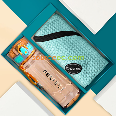 Customization Sport Bottle Towel Gift Set Corporate Gifts