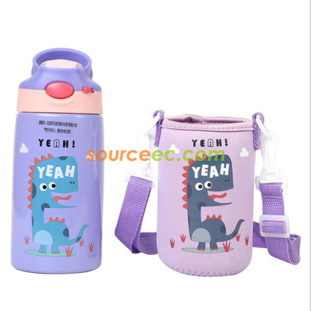 Customization 316 Stainless Steel Children's Straw Cup Corporate Gifts