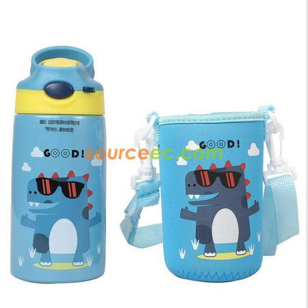 Customization 316 Stainless Steel Children's Straw Cup Corporate Gifts