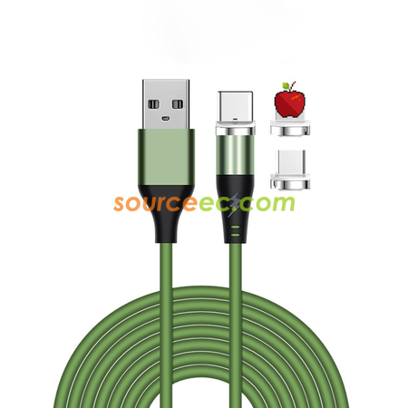 Silica Gel Magnetic Suction Charging Wire