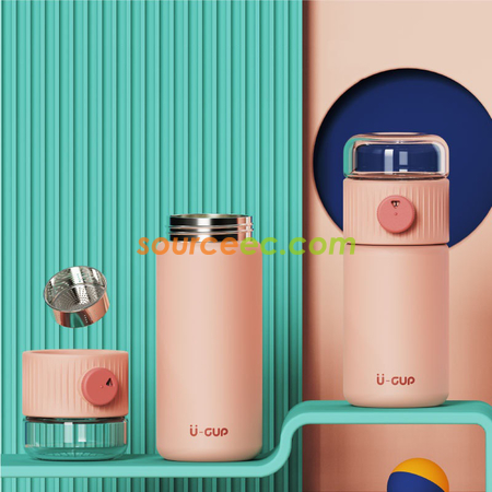 Customization Portable Thermal Mug with Infuser Corporate Gifts