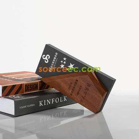 Customization Wood Inkstone Trophy Corporate Gifts