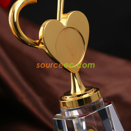 Customization Metal Crystal Trophy Corporate Gifts