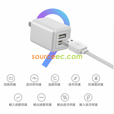 Customization USB Travel Adapter Corporate Gifts