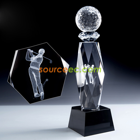 Customization Golf Trophy Corporate Gifts