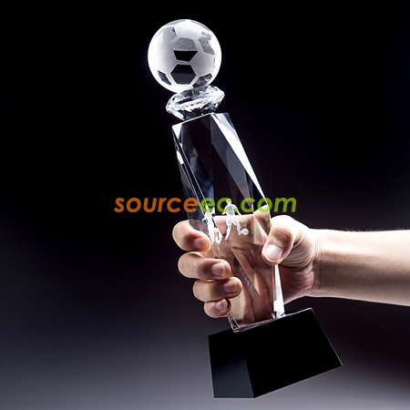 Customization Football Crystal Seat Corporate Gifts