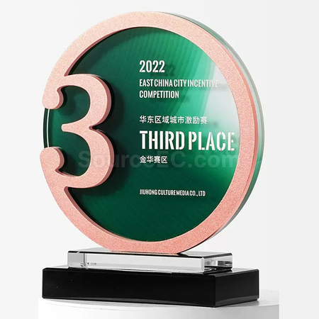 Customization Metal Crystal Trophy Corporate Gifts