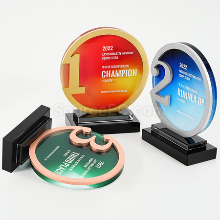 Customization Metal Crystal Trophy Corporate Gifts