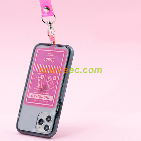 Customization PVC Phone lanyard Corporate Gifts
