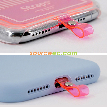 Customization PVC Phone lanyard Corporate Gifts